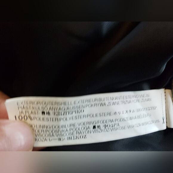 Zara‎ midi 4 skirt black with side zipper - Picture 6 of 6